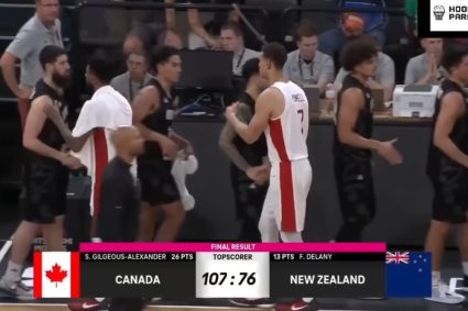 What do you say? China men’s basketball no NBA player in the New Zealand team tonight lost Canada 31 points yesterday