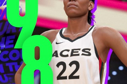 Trump card in ace! 2K official: ajar-Wilson 2K24 has the highest capacity value among 98 WNBA