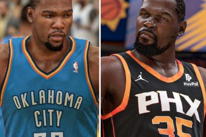 Is there anyone playing 14? Modeling comparison between American media 2K24 and 14