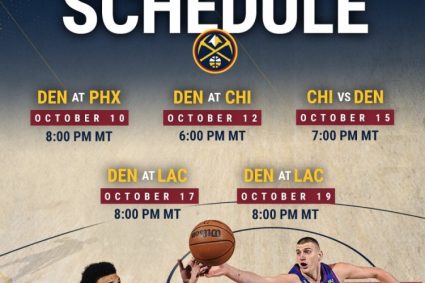 Nuggets announced the schedule of the preseason: October 11th, the Sun, the two wars, the bull and the Clippers
