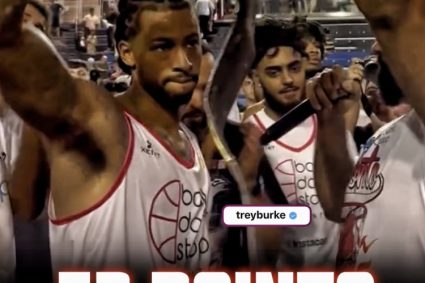 Who gives a chance? Free agent Trey Burke scored 53 points in Amateurish League